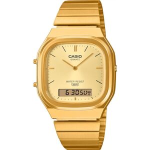 Casio Vintage f&eacute;rfi anal&oacute;g-digit&aacute;lis kar&oacute;ra AQ-240EG-3AEF