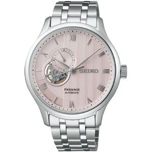 Seiko Presage Zen Garden Open Heart automata f&eacute;rfi anal&oacute;g kar&oacute;ra SSA465J1
