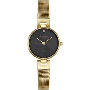 Obaku V256 Diamant Petite női anal&oacute;g kar&oacute;ra V256SXGBMG