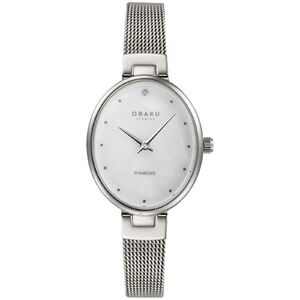 Obaku V312 Oval női anal&oacute;g kar&oacute;ra V312LXCWMC